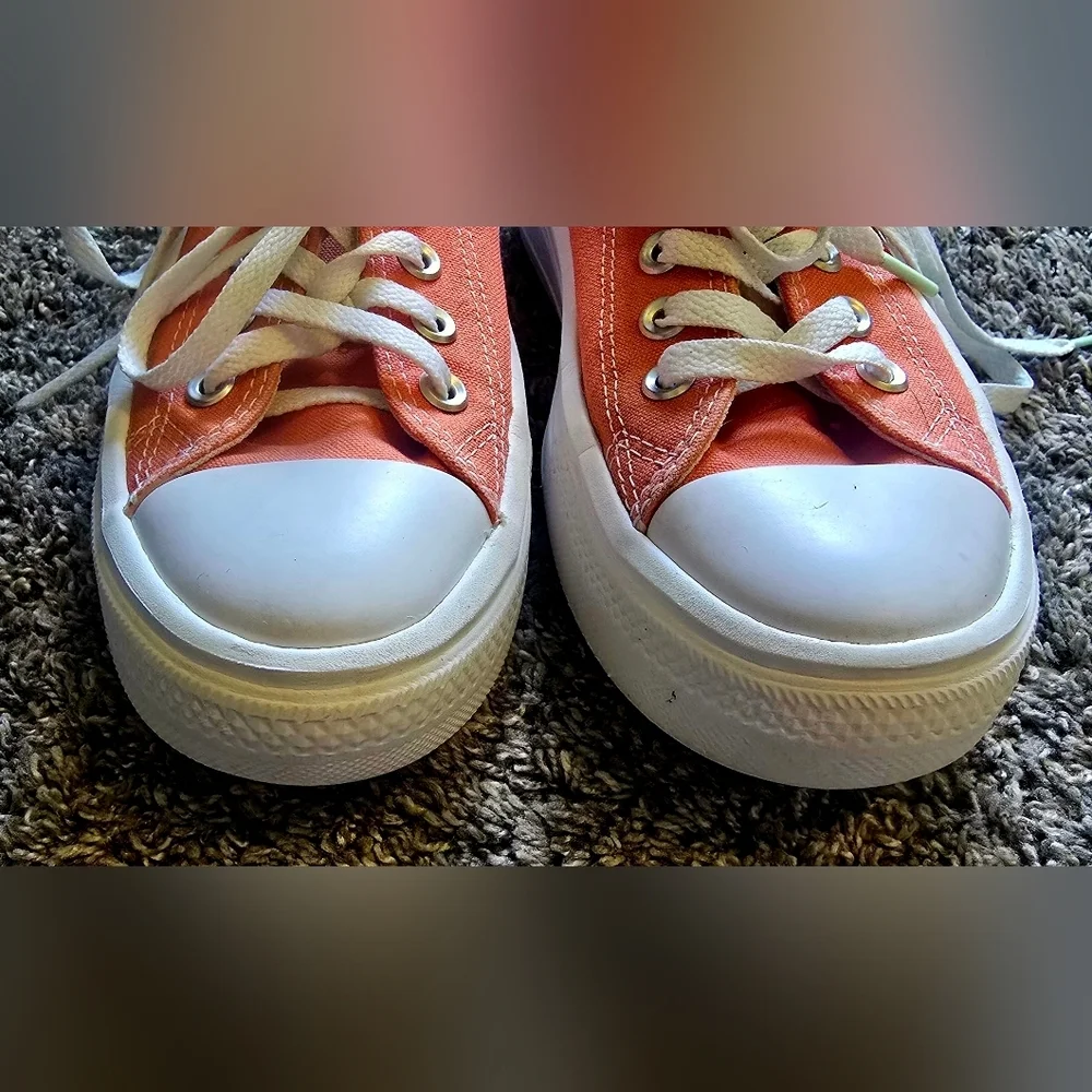 Converse All Star CTAS Move OX Womens Platform Sneakers Size 7 Bright Madder - Picture 4 of 9